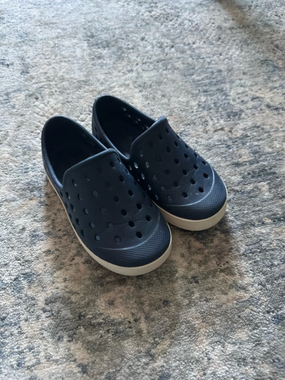 Sperry Kids Navy Slip-On Water Shoes with White Sole